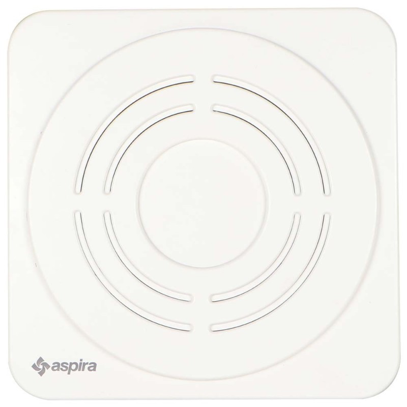 SQUARE PLASTIC VENTILATION FAN 6"