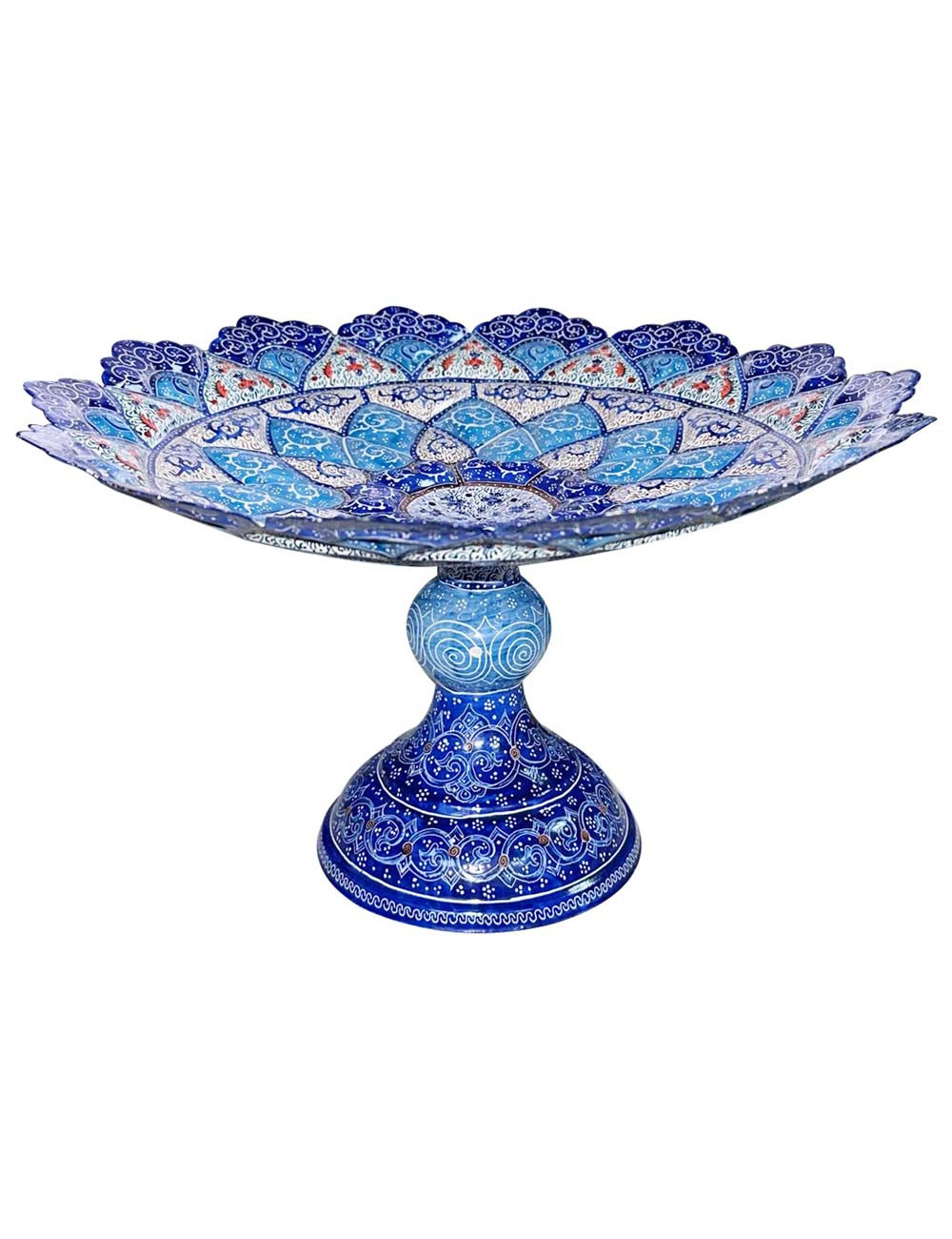 ENAMEL COATED PASTRY DISH