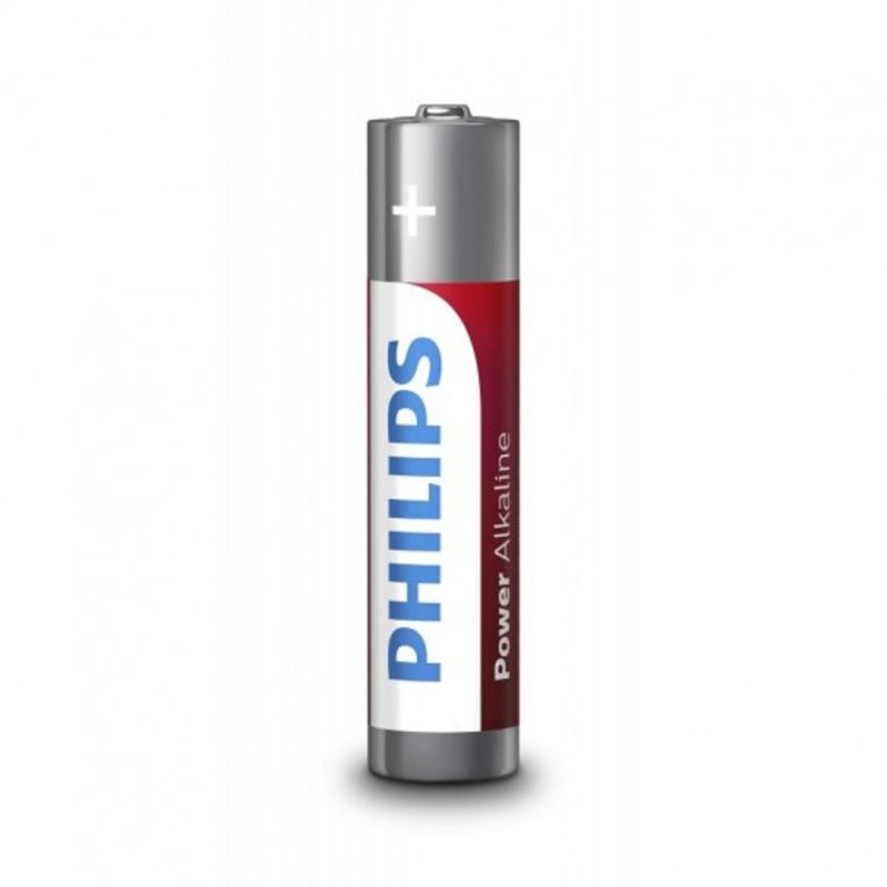 PHILIPS BATTERY ALKALINE AAA PROMO PACK (12 + 12) FOIL