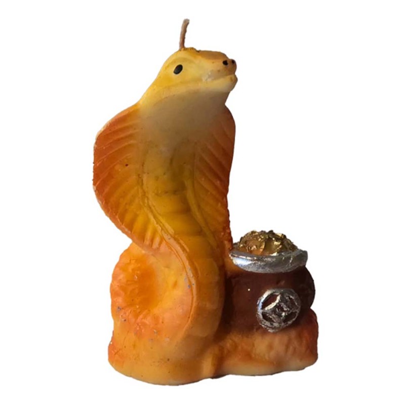 147783 SNAKE SHAPE CANDLE شمع يدوي
