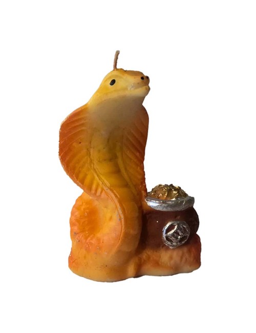 147783 SNAKE SHAPE CANDLE شمع يدوي