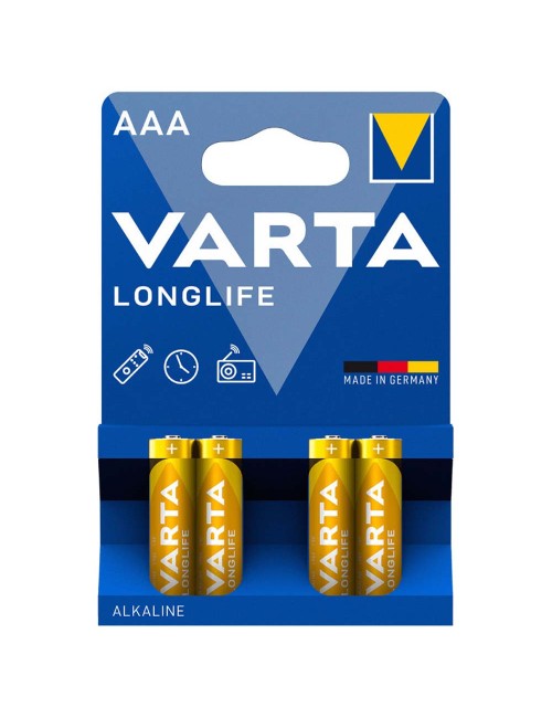 بطارات LONGLIFE حجم صغر جدا AAA كارت 2حبھ الكالاين