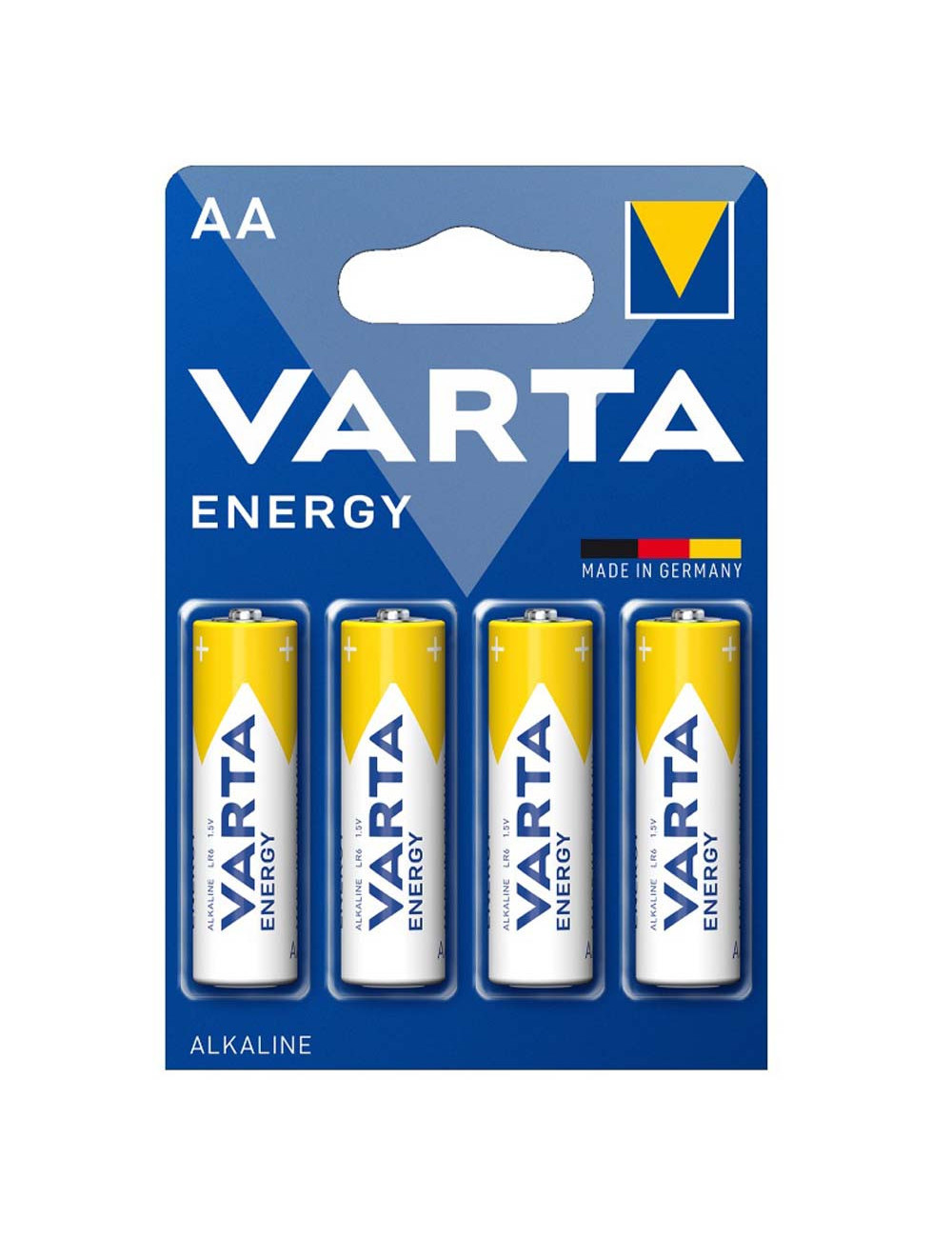 بطارات ENERGY حجم صغر كارت 4 حبھ AA الكالاين