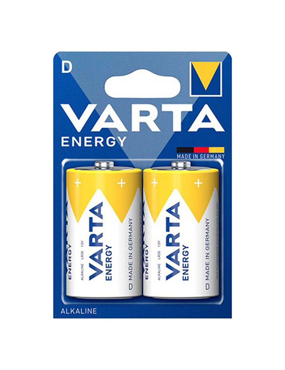 بطارات ENERGY حجم D‏ 2حبھ AAA الكالاين