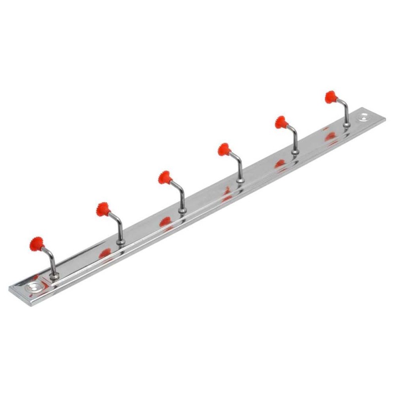 CLOTHES HANGER SILVER 6 TEETH HD