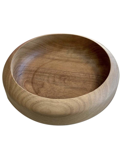 2070 WOODEN BOWL 24CM