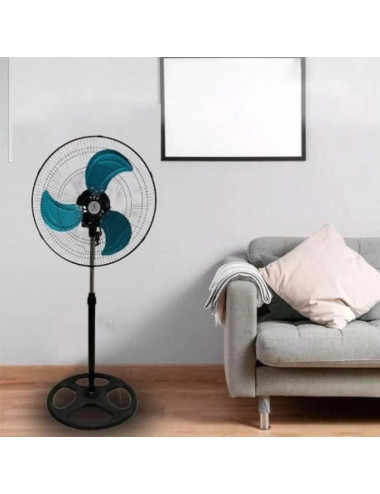 IF18-1 STAND FAN 3 IN 1 WITH ROUND 4 HOLE BASE 55W 18"