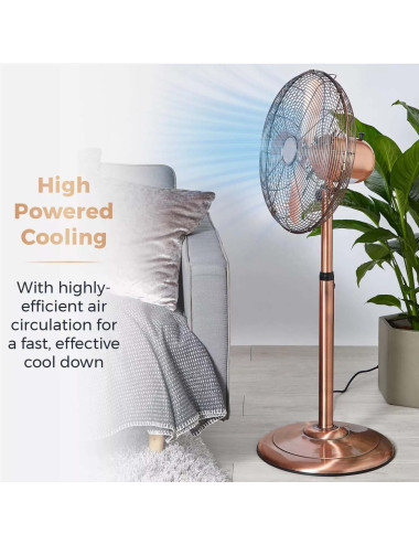 ST-G INDUSTRIAL FAN BRONZE COLOR 45W 16"