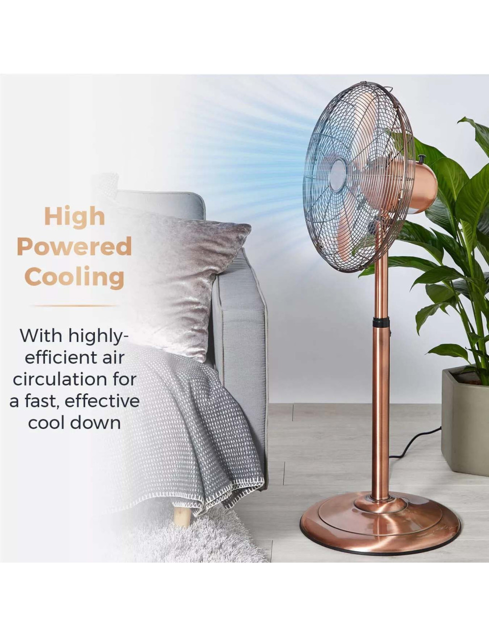 ST-G INDUSTRIAL FAN BRONZE COLOR 45W 16"