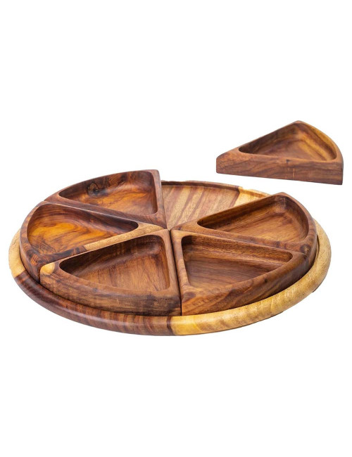 2048 WOODEN NUTS TRAY 30CM