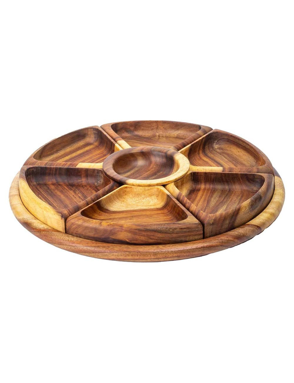 2048 WOODEN NUTS TRAY 30CM