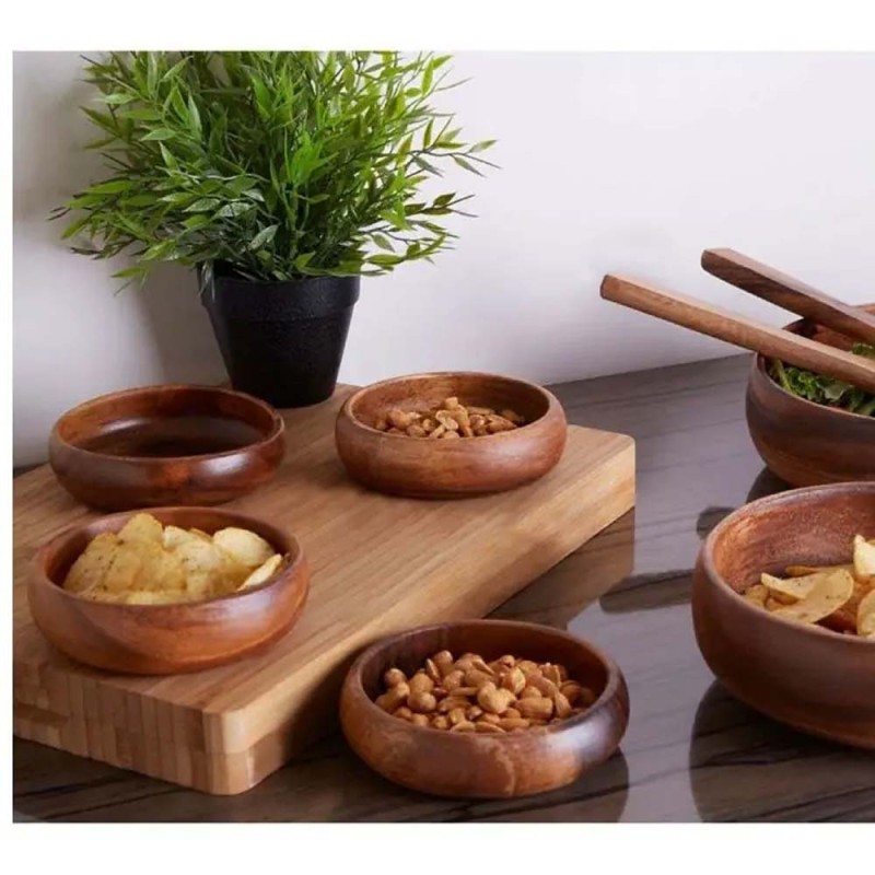 2059 WOODEN BOWL 11CM