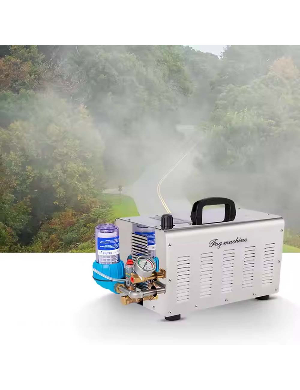 PC-2805A FOG MACHINE 3.0KW 260 MTR HOSE 260 NOZZLES 15