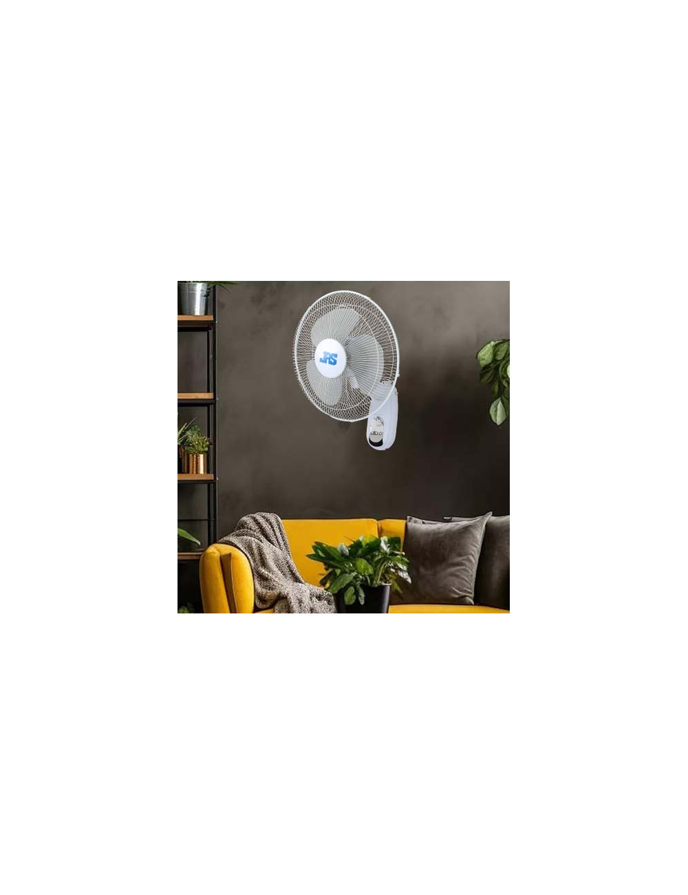 WF40-1 WALL FAN 3 BLADES WITH REMOTE CONTROL 45W 16"