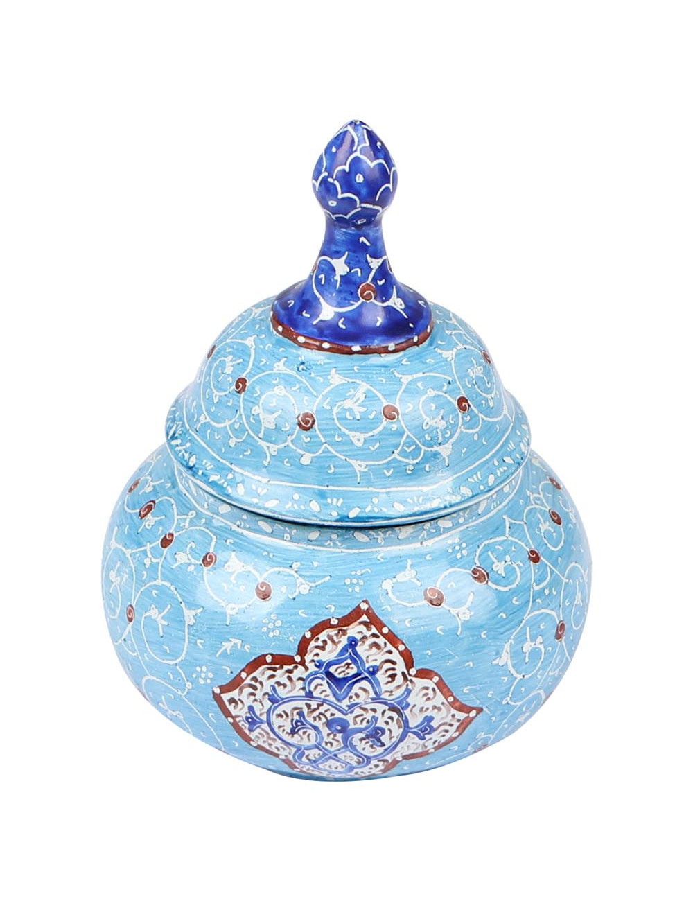 ENAMEL COATED TEA SET