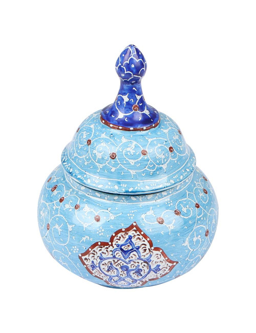 ENAMEL COATED TEA SET