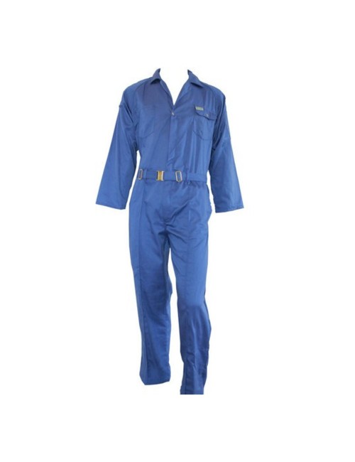 FT-1219 COVERALL MIX POLYSTER & COTTON LIGHT BLUE 4XL