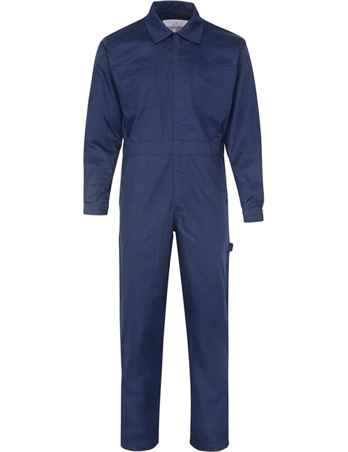 FT-1219 COVERALL MIX POLYSTER & COTTON DARK BLUE S
