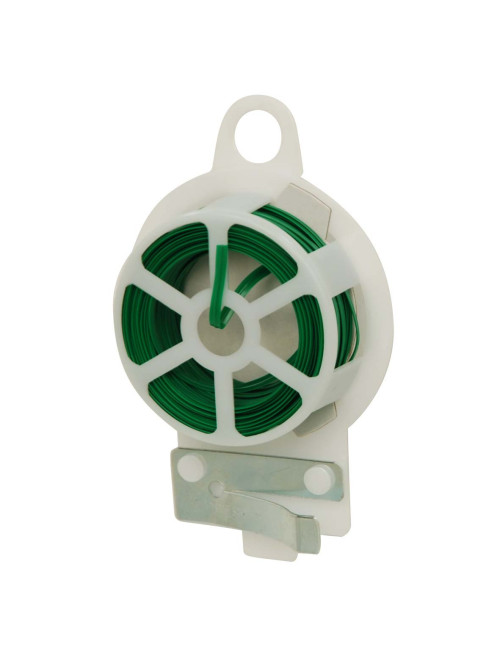 X 4AS PVC TIE BAND GREEN 10 MTR