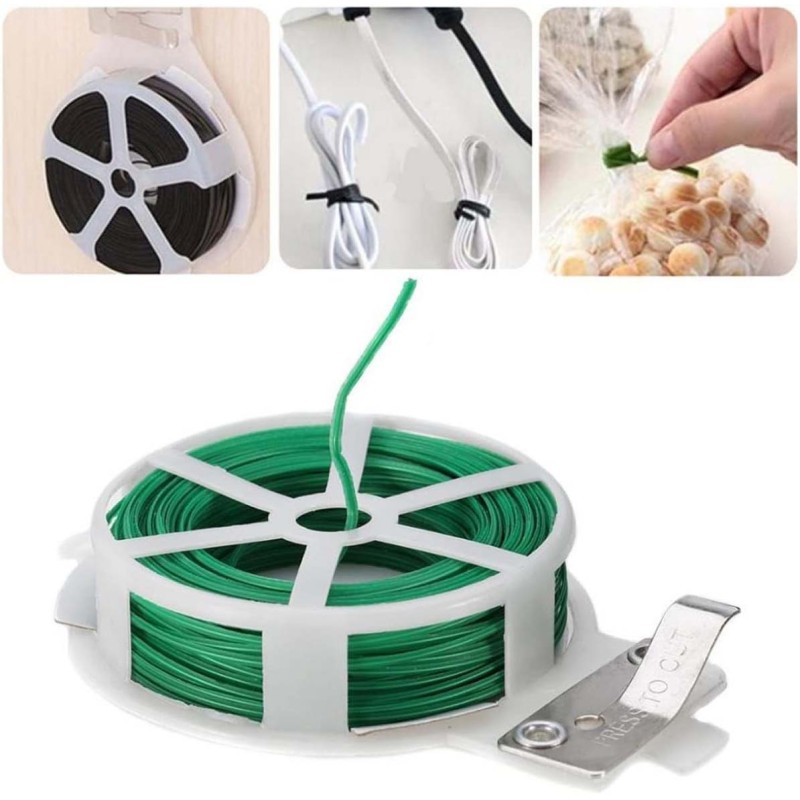 X4B PVC TIE BAND GREEN 30 MTR