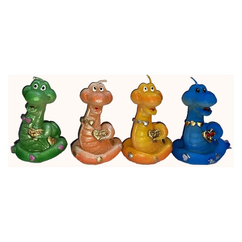 147431 SNAKE CANDLE شمع يدوي