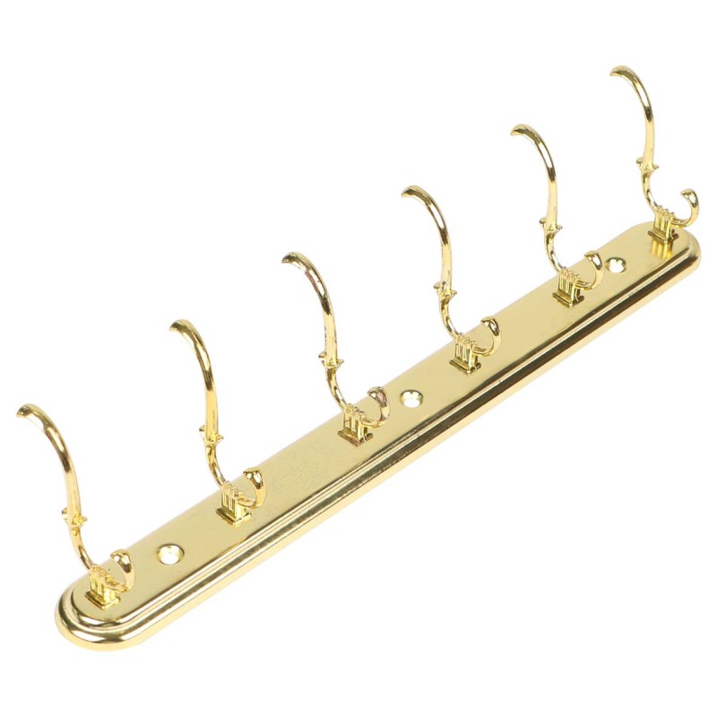 CLOTHES HANGER GOLDEN 5 TEETH HD