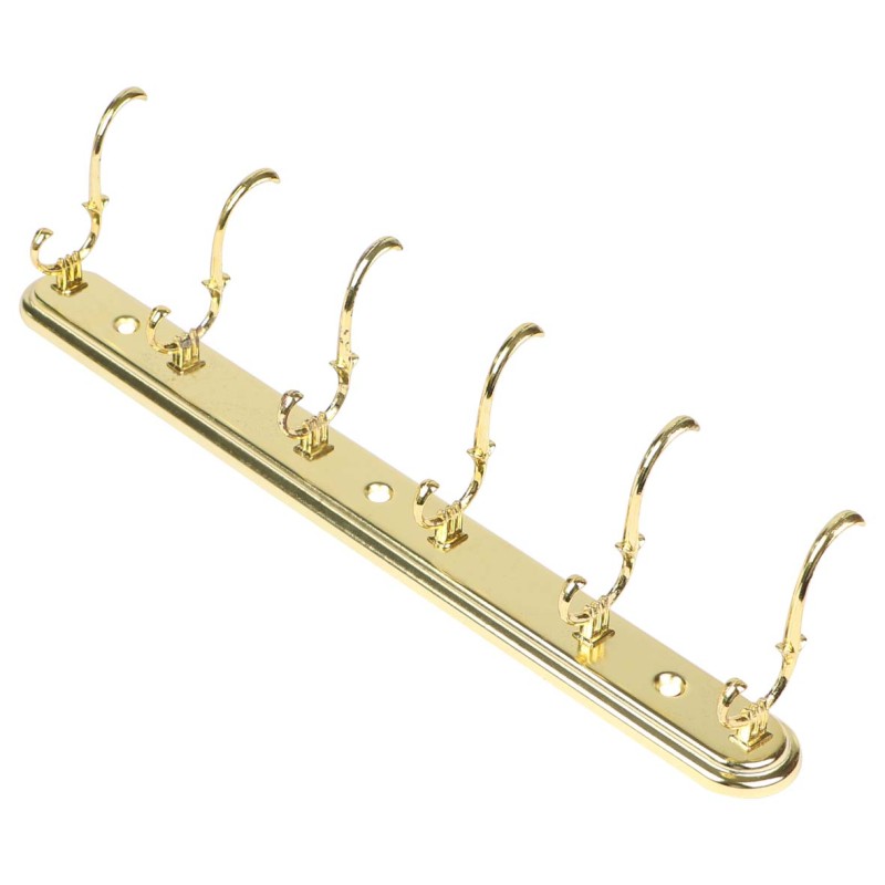 CLOTHES HANGER GOLDEN 5 TEETH HD
