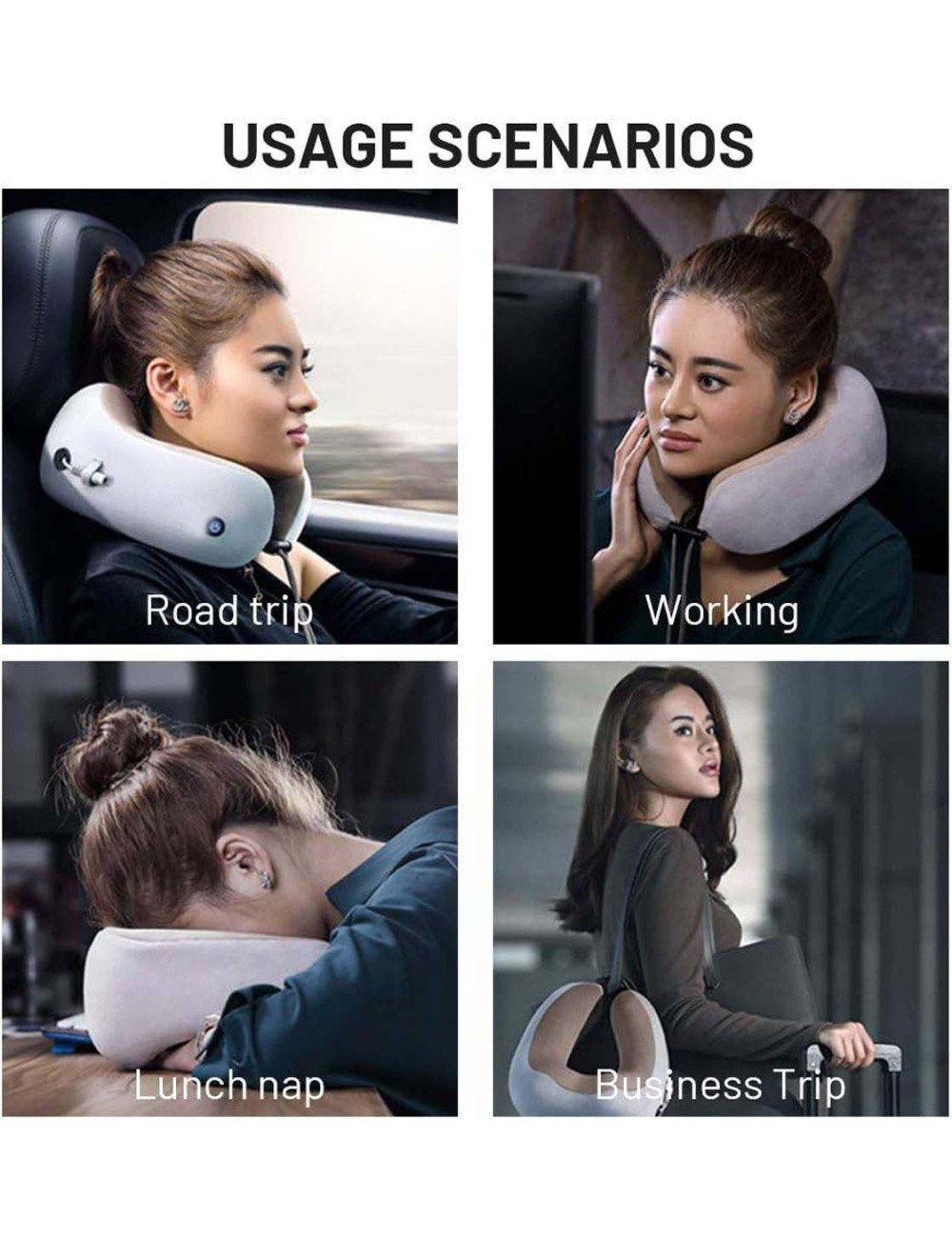 U-SHAPPED MASSAGE PILLOW