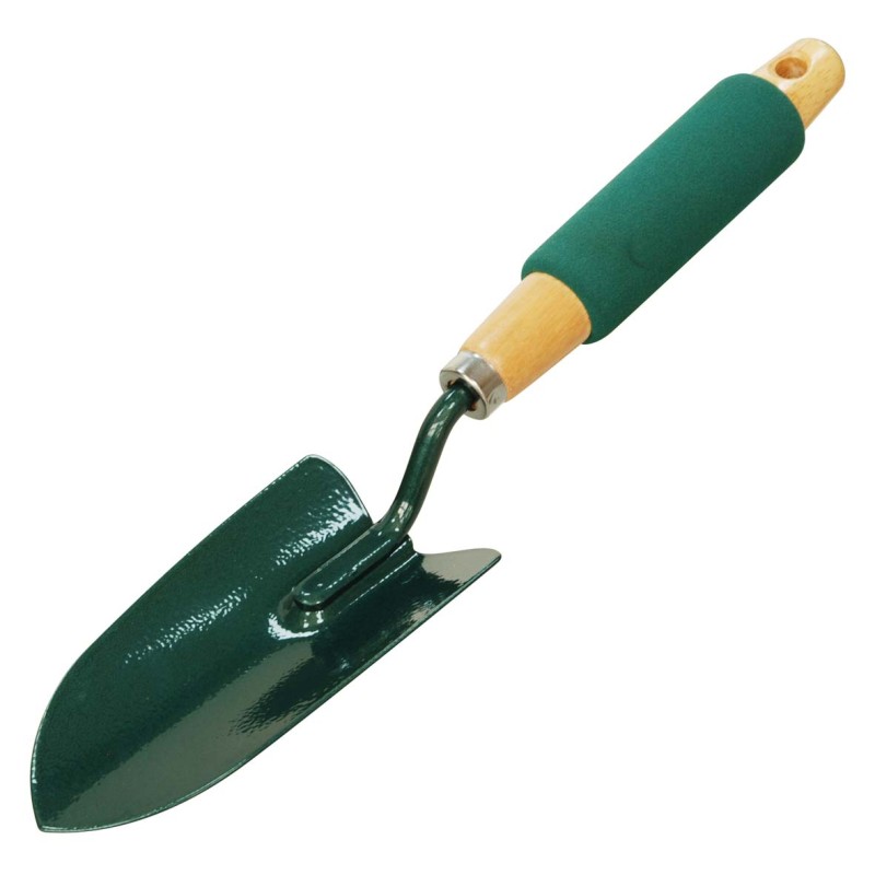 63902 DELUXE TROWEL WOODEN HANDLE WITH FOAM GRIP