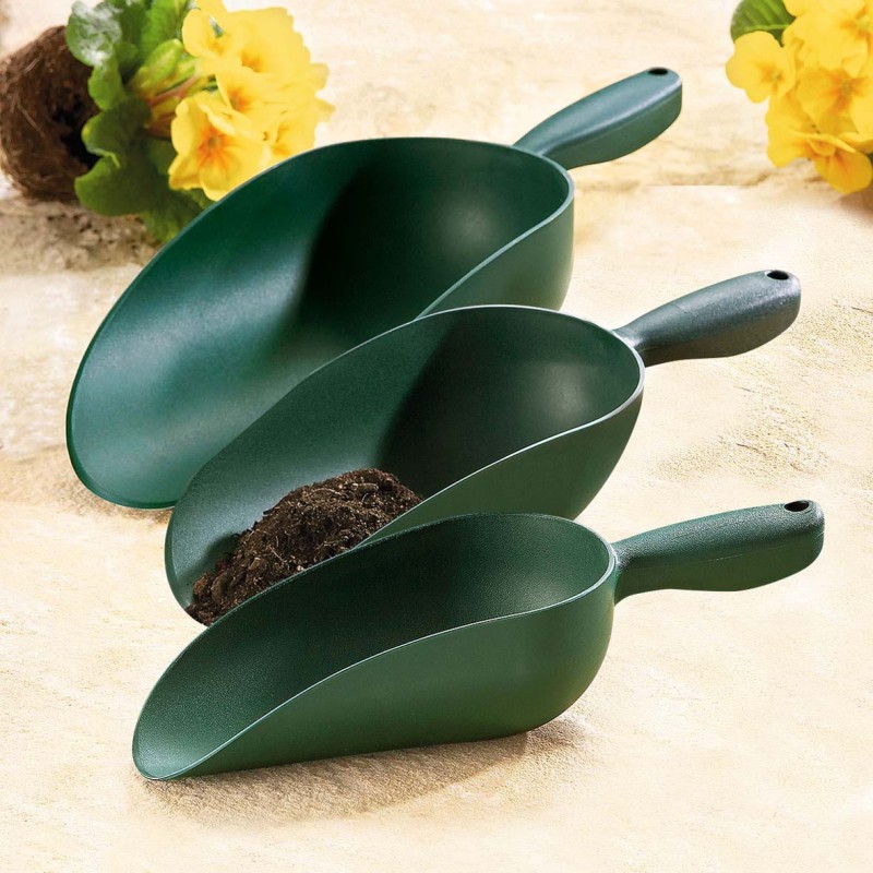 633A8S1 (633B8) PLASTIC GARDEN TROWEL 34 x 12 CM MEDIUM