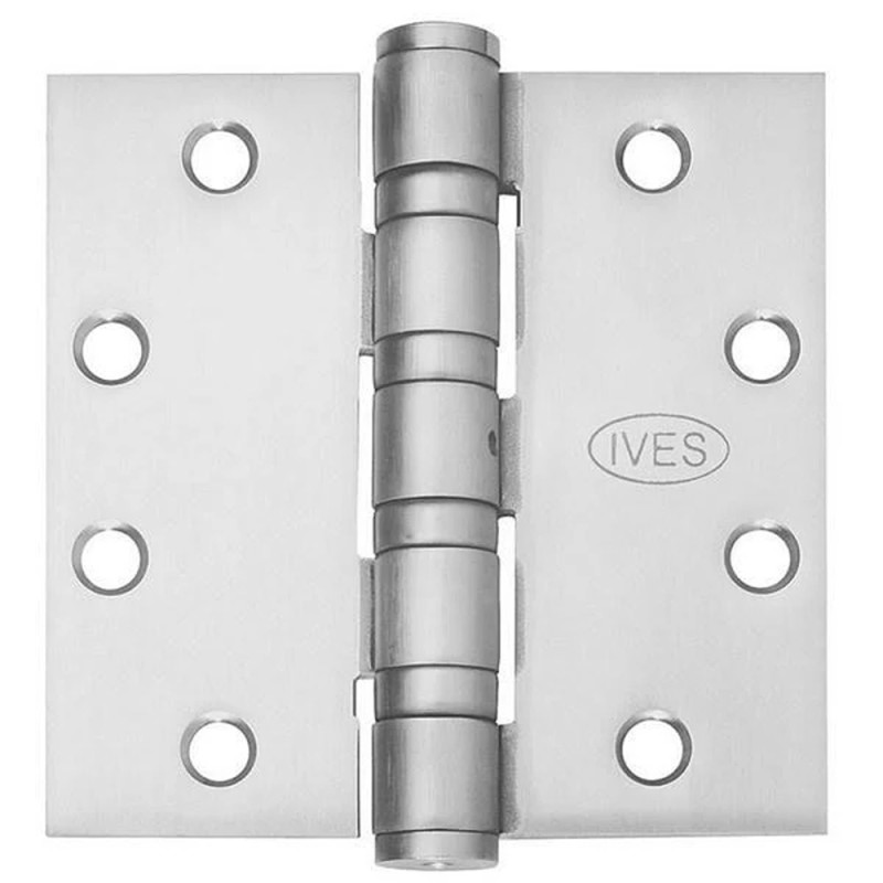 WOOD HINGES SILVER SS 4 X 3 X 4.5"