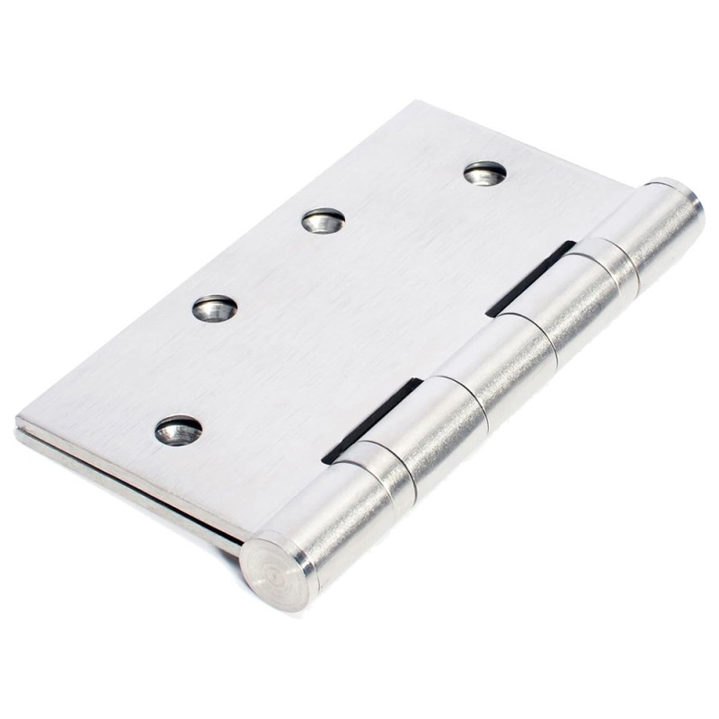 WOOD HINGES SILVER SS 4 X 3 X 4.5"