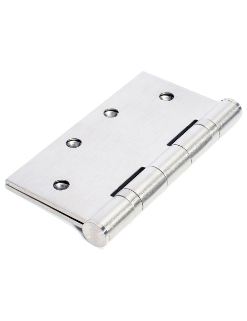 WOOD HINGES SILVER SS 4 X 3 X 4.5"