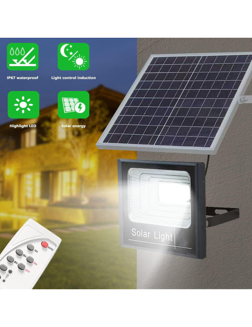 SOLAR GARDEN LIGHT WITH REMOTE CONTROL