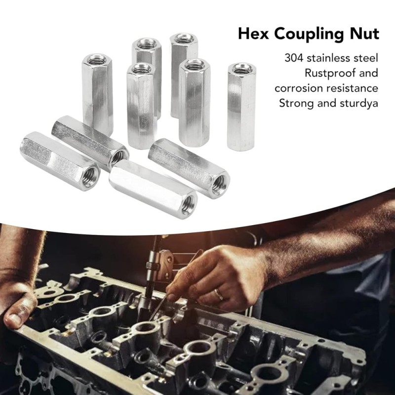 GI HEX NUT LONG 16 MM