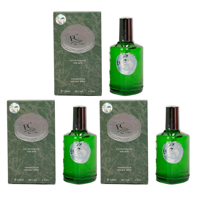 FC PURE PERFUME 3 X 120 ML