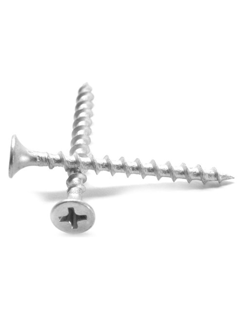 برغي جيبسون بورد ابيض سن خشن "2.5×6 TWN