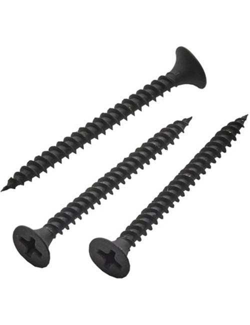 برغي جيبسون بورد اسود عادي 2.5"×8 TWN