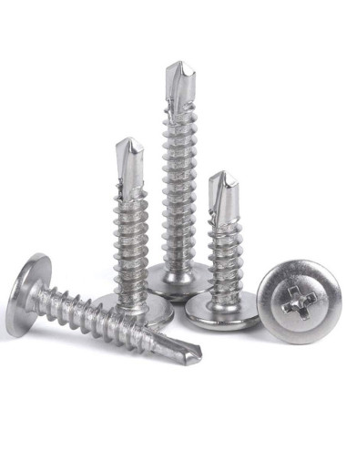DRYWALL SCREW BIT WHITE "1.1/4x6