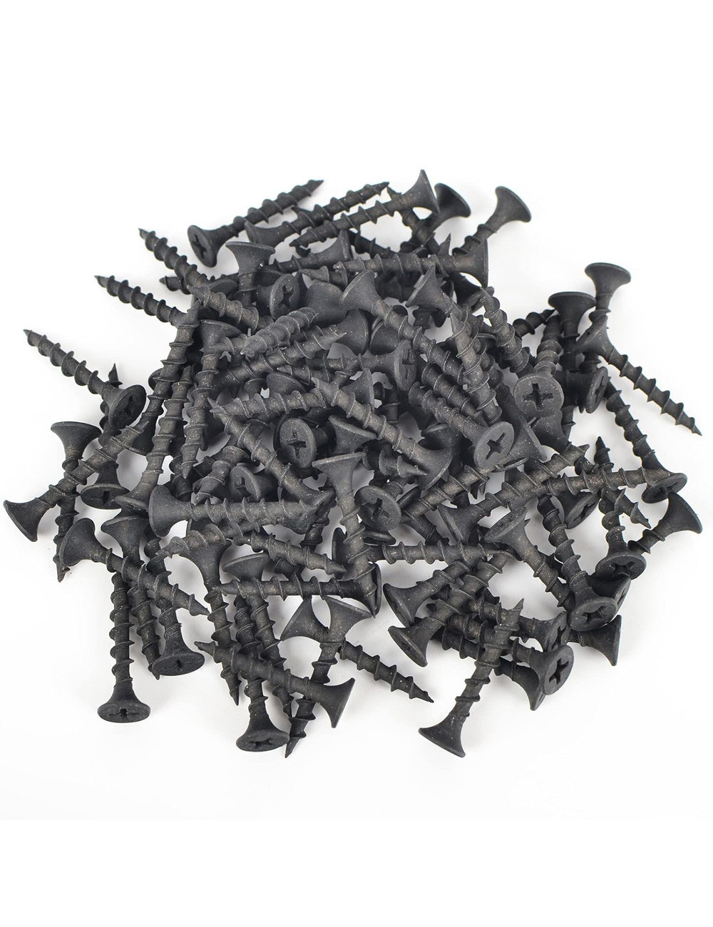 PHILLIPS BUGLE HEAD DRYWALL SCREW BLACK 2" × 6