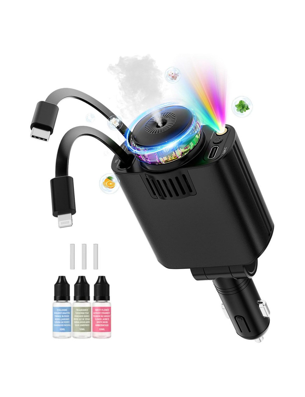 DI STARLIGHT CAR CHARGER 5 IN 1