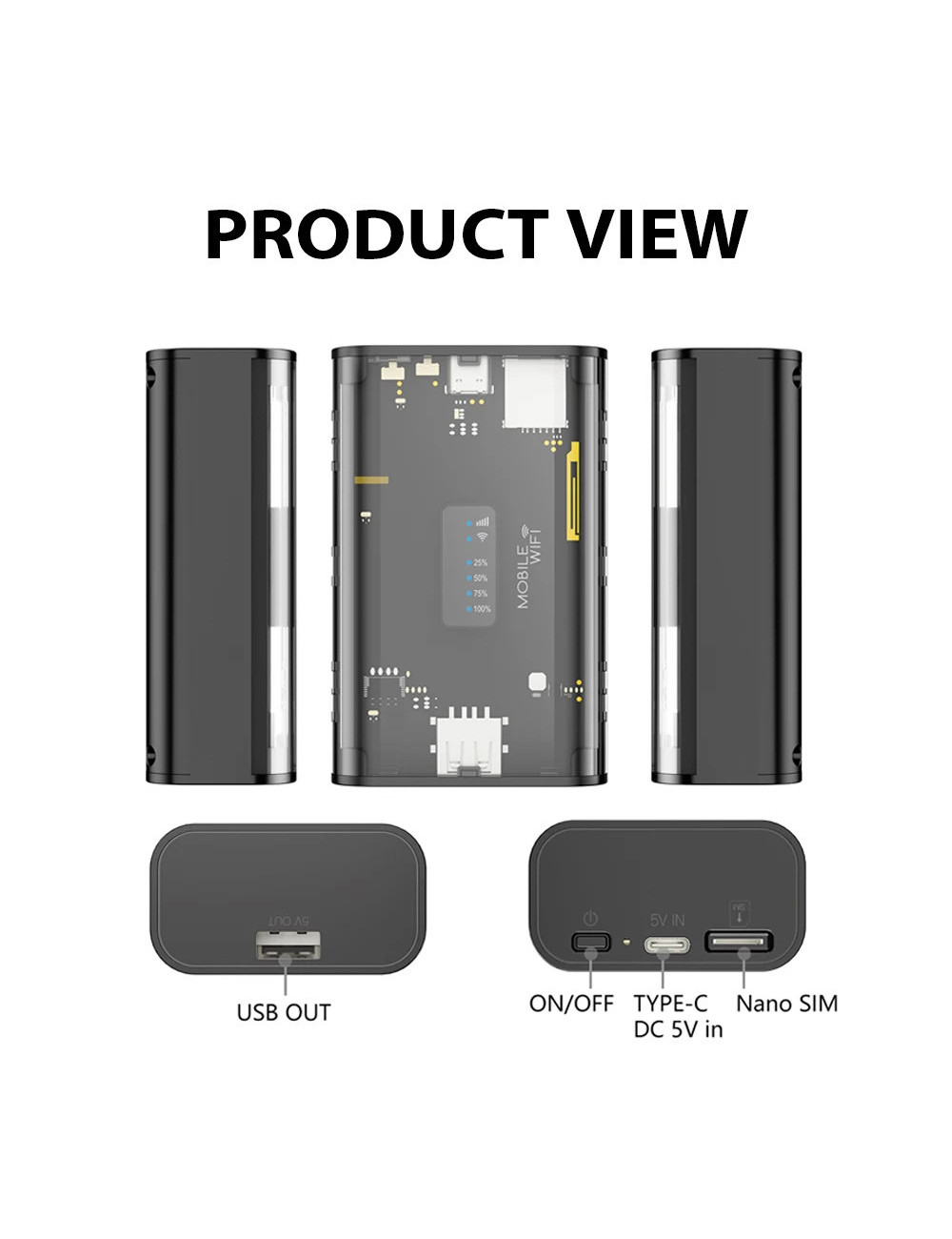 MR430 WIFI WTH POWER BANK 2IN1