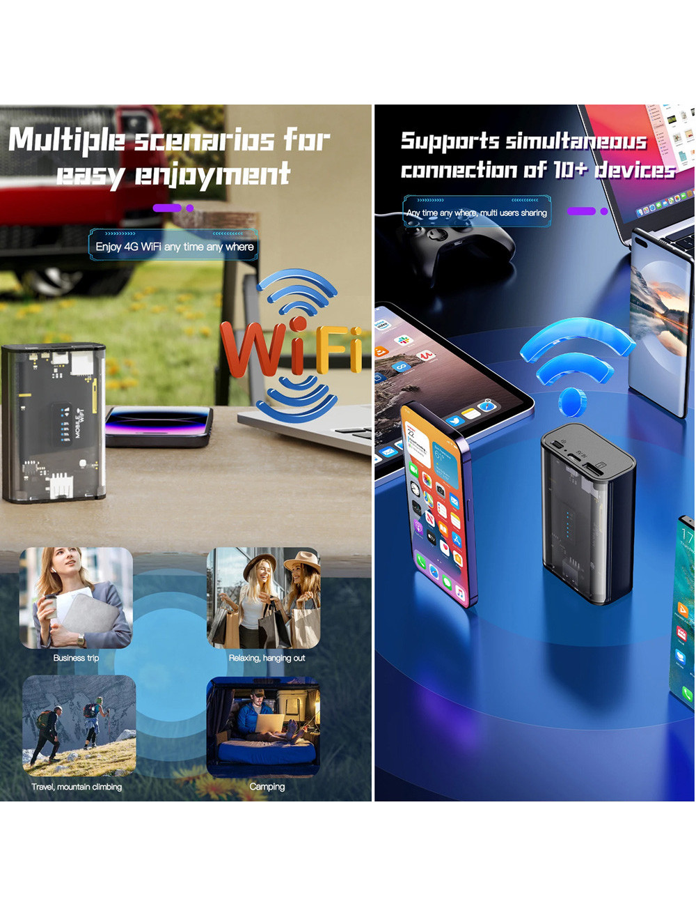 MR430 WIFI WTH POWER BANK 2IN1