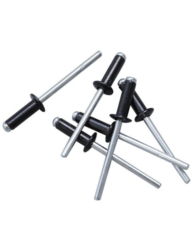 ALUMINIUM RIVET BLACK 3.2 X 6