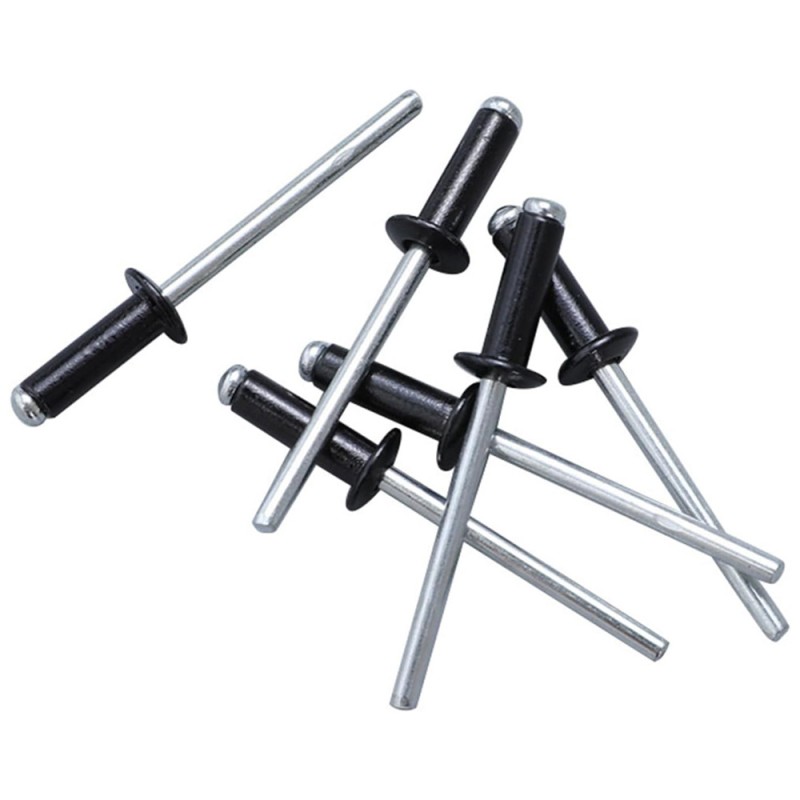 ALUMINIUM RIVET BLACK 3.2 X 6