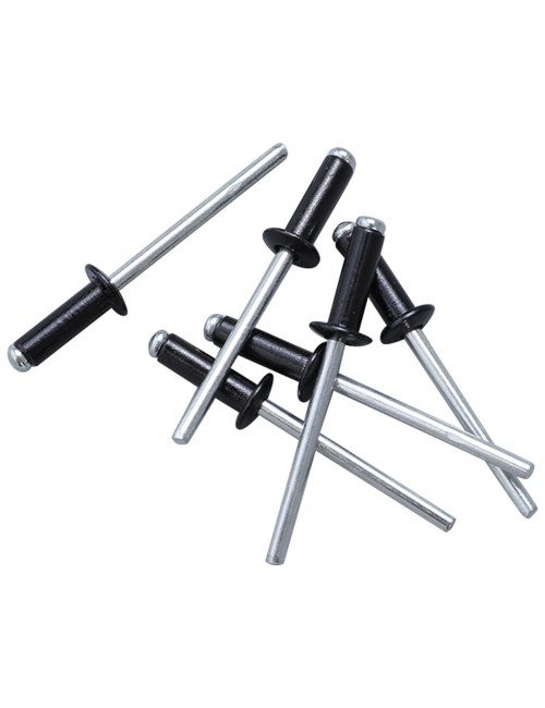 ALUMINIUM RIVET BLACK 3.2 X 6