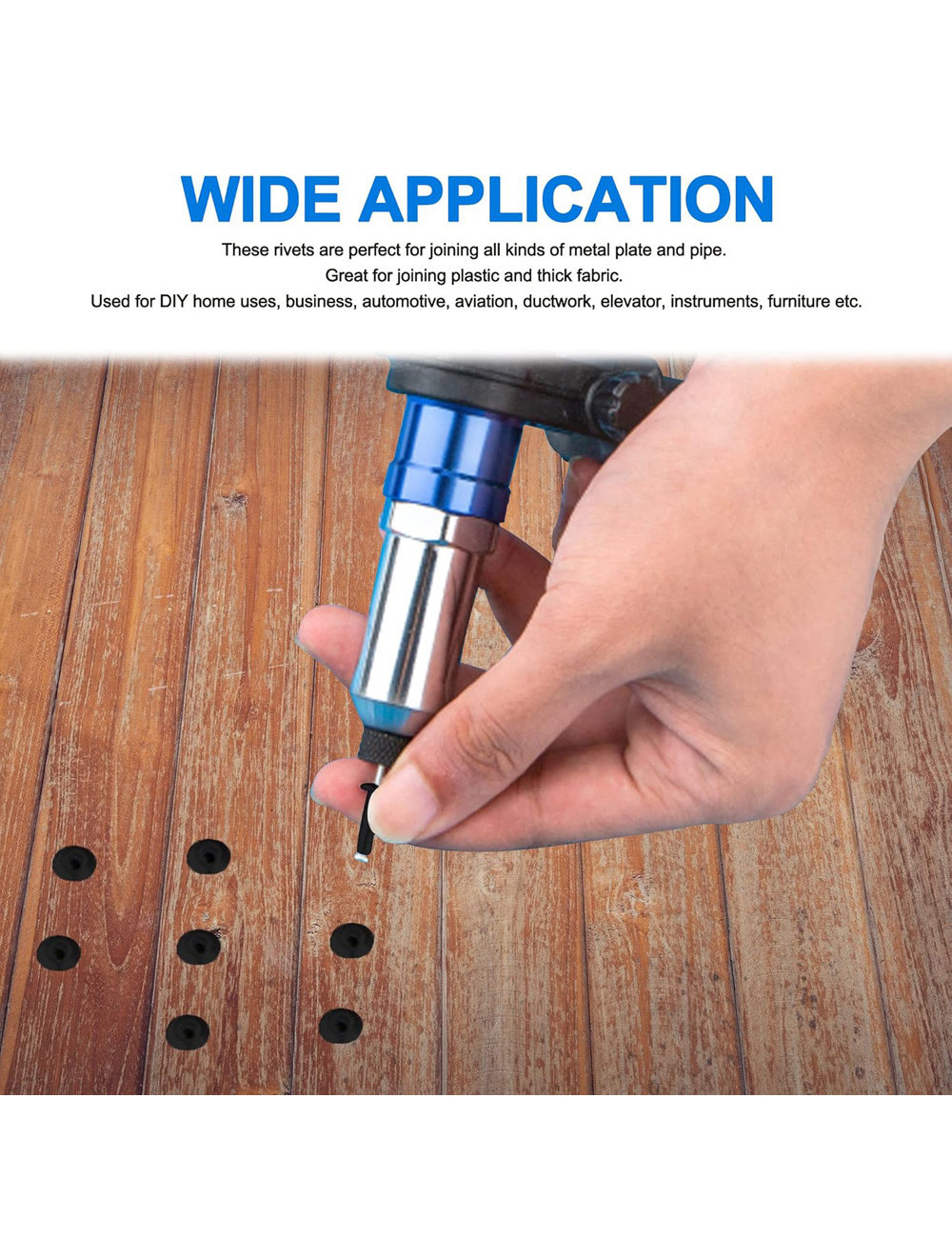 ALUMINIUM RIVET 3.2 X 10