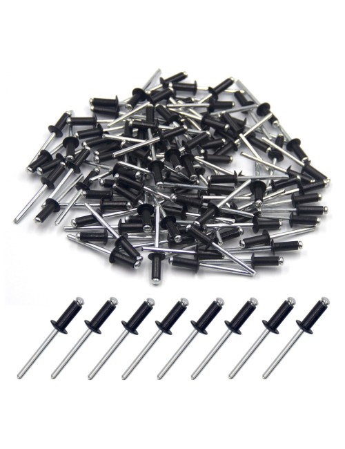 ALUMINIUM RIVET BLACK 3.2 12
