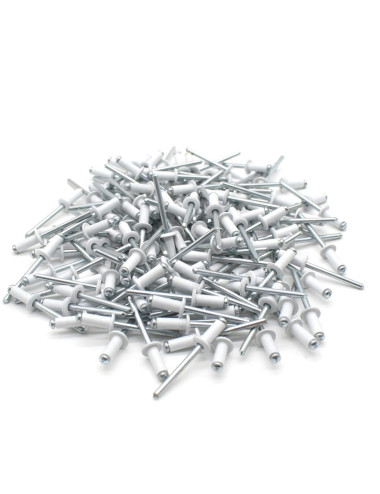 ALUMINIUM RIVET WHITE 3.2 X 10.2