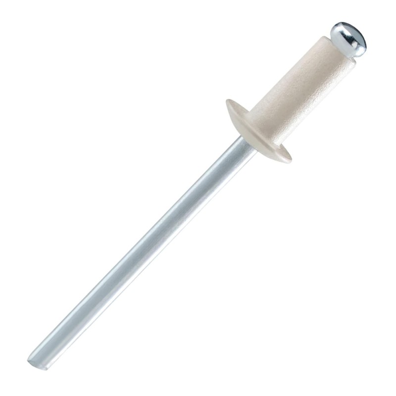 ALUMINIUM RIVET BEIGE 3.2 X 12